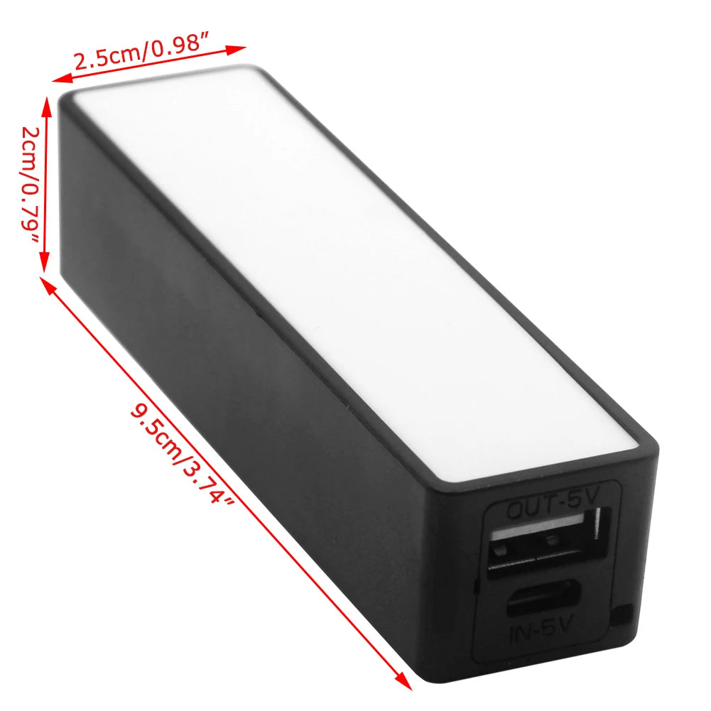 Portable Power Bank USB Mobile Charger Pack Box Battery for Case For 1 x 18650 DIY for iPod phone Mobile Mp3 Mp4 Gps Dropship
