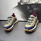 Men's Sneakers Shoes for Men Platform Sports Shoes Sports and Leisure Casual Sneaker Non-slip Fashion Wear-resistant Loafers