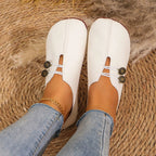 Women Flats Shoes 2024 New Spring Autumn Casual Comfortable Boat Shoes Loafers Round Toe Ballet Outdoor Soft Bottom Flat Shoes