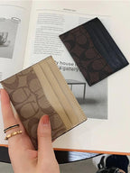 Luxury Design Wallets for Women Multi-Function Card Holder PU Leather Female Small Card Bag Short Women's Purse