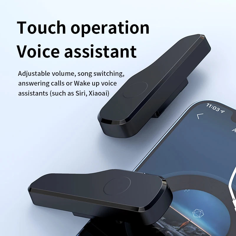 External Earphones For Your Glasses Wireless 5.3 HIFI Music Headphone Control Noise Portable Wireless Headsets Long Battery Life