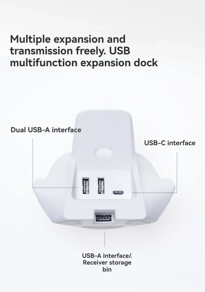 Flydigi Apex 5 Accessories Kit for Gamepad Controller: Replacement Sticks, Phone Holder, Buttons, Storage Bag, Charging Dock