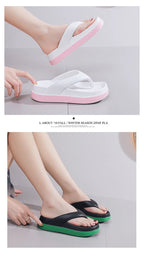 Woman flip flops Popular Design Shoes  trend Casual Platform Sandals non-slip Outdoor slippers Unique features Flat sandals