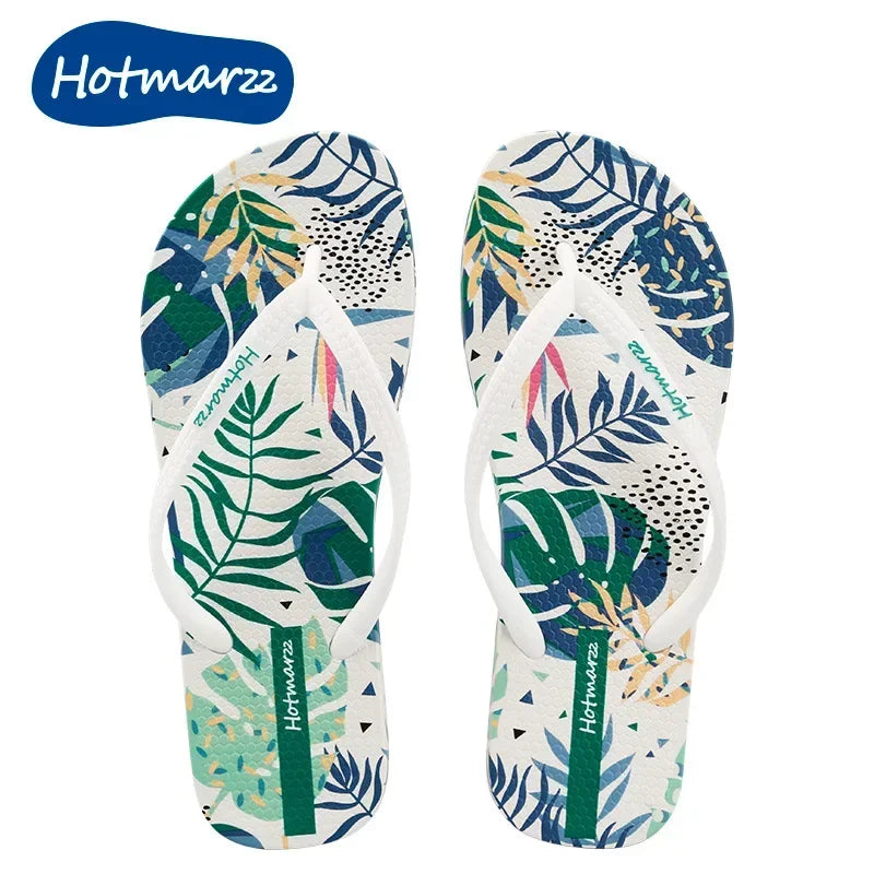 Women's Slippers, Beach Anti Slip Herringbone Slippers External Wearing Slippers Summer Clip Feet Fresh and Cool Slippers