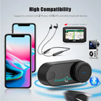 Freedconn Motorcycle Helmet Headset Stereo Bluetooth Hands Free Call Wireless Communication Interphone Music Sharing 6 Riders