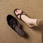 High Heels Slippers Elegant Women's Sandals Fashion Woman Shoes Summer 2025 Pumps Party Slides New Sexy Dress Mujer De Sandalias