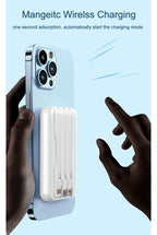 Magnetic Power Bank 20000mAh 10W Wireless Fast Charging Portable Battery Magsafe Powerbank for iPhone 16 14 15 pro Huawei Xiaomi