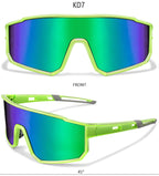 Trendy Fishing Sunglasses for Men and women Casual Windproof Eyewear with UV Protection for Outdoor Sports, Running Cycling