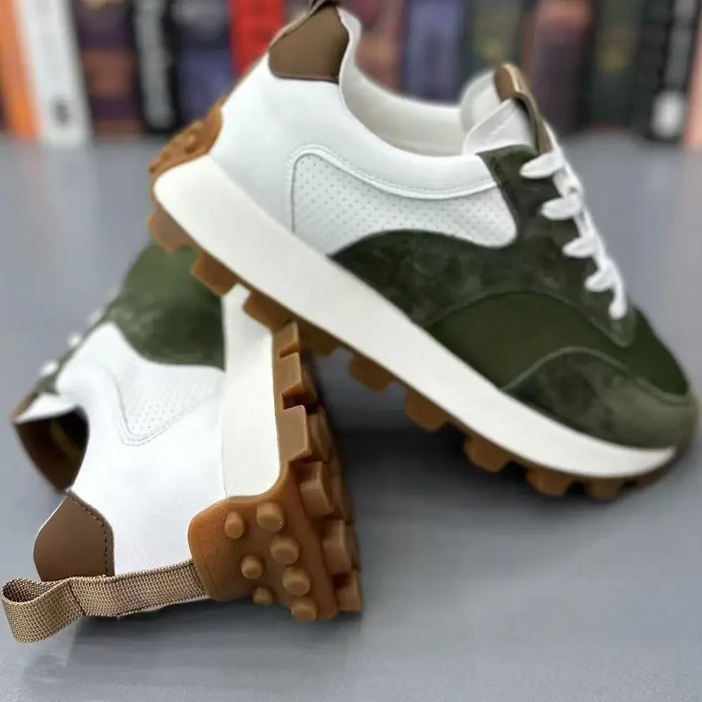 Men's Shoes 2025 New Casual Sports Shoes, Fashionable and Breathable Running Shoes, Wear-resistant and Anti Slip Sports Shoes