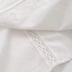 Women's Lace Embroidery Blouses, O Neck, Sleeveless, Front Tied, Female Shirts, Chic Tops, Fashion