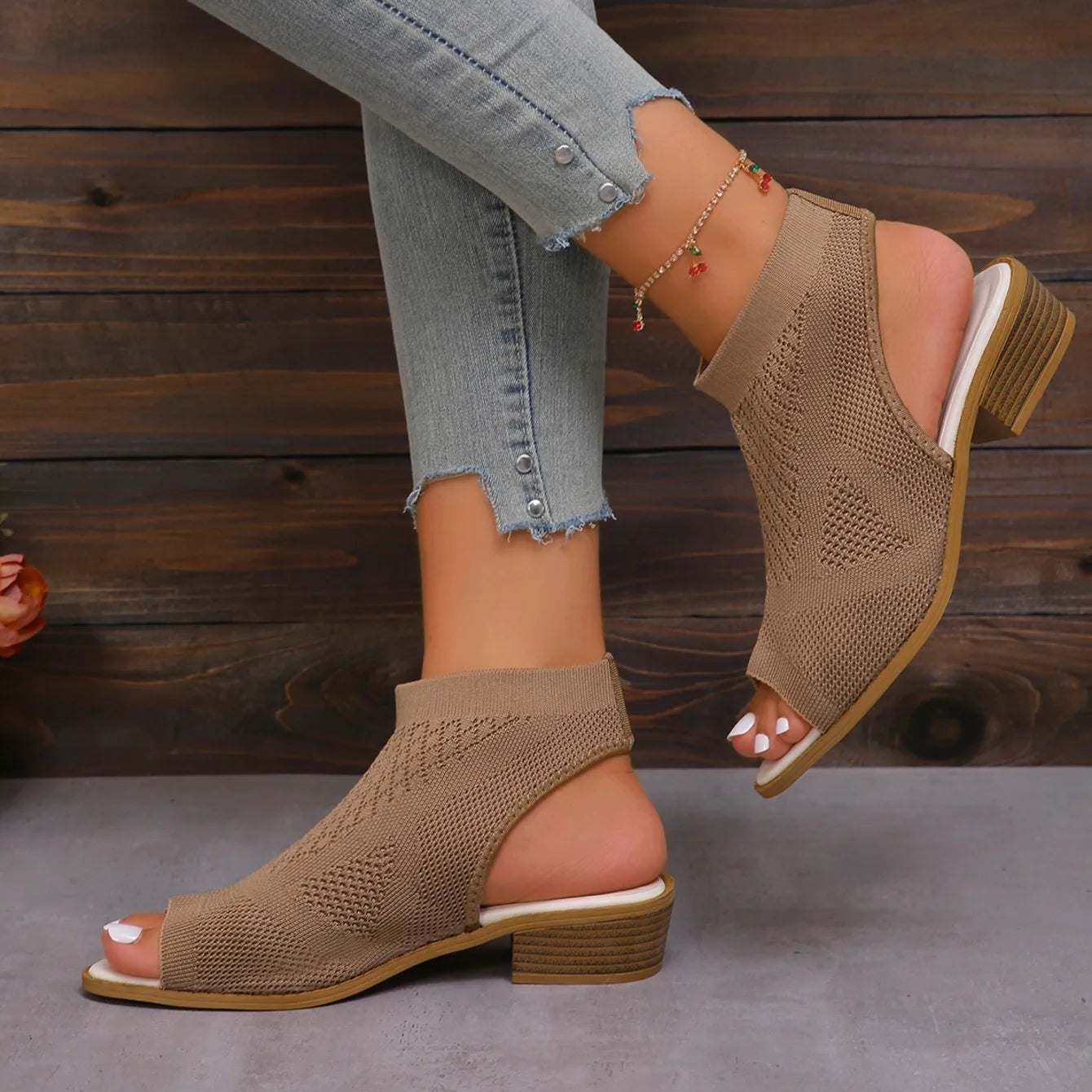 Women Sandals 2024 New Summer Fashion Casual Comfortable Sandals Open Toe Lightweight Outdoor Sandals Women Shoes for Women