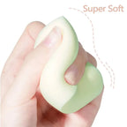 3 cosmetic sponge sets, cosmetic egg, dry and wet, cosmetic sponge for liquid foundation, honey powder and foundation make-up