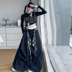 Pants Two Pieces Set Grid Trousers Tops Suits Casual Daily Childrens Clothes 2025 New Fashionable Children Autumn Clothing Girls