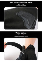 Autumn Winter Motorcycle Riding Gloves for Women Men Warm Fall-proof Windproof Moto Glove Colorful Reflective Touchscreen Glove