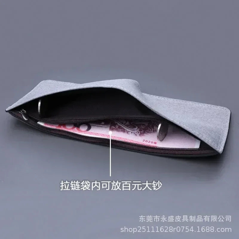 Dogman Anime Short Wallets Cartoon Nylon Wallet Portable Fashion Cartoon Dog Card Holder Coin Purse Cute Boys Purses Child Gift