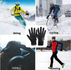 Winter Gloves Men Women Touch Screen Warm Gloves Water Resistant Windproof Thermal Gloves for Driving Running Ski riding