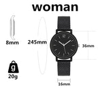 Couple Watches For Lovers Fashion Quartz Watches Men Women Waterproof Splash Resistant Wristwatch Lovers Watches