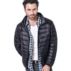 Winter Down Jacket Men White Duck Coat Windproof Warm Travel Camping Overcoat New in Thicken Solid Color Hooded Male Clothing