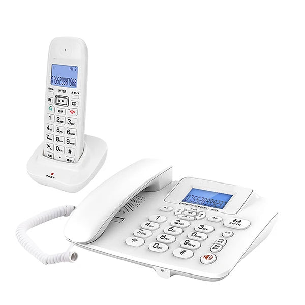 Wireless Telephone 1-4 handstes cordless Answering Machine 2.4G Corded Phone Handset office home hotel Long Range table phone