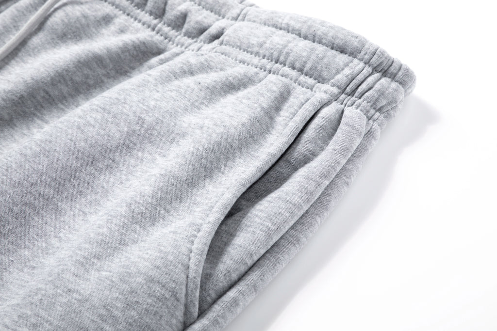 Men's Casual Pants Autumn Winter Fleece Sweatpants Men Running Jogger Sports Gym Trousers Fashion Solid Color Workout Long Pants