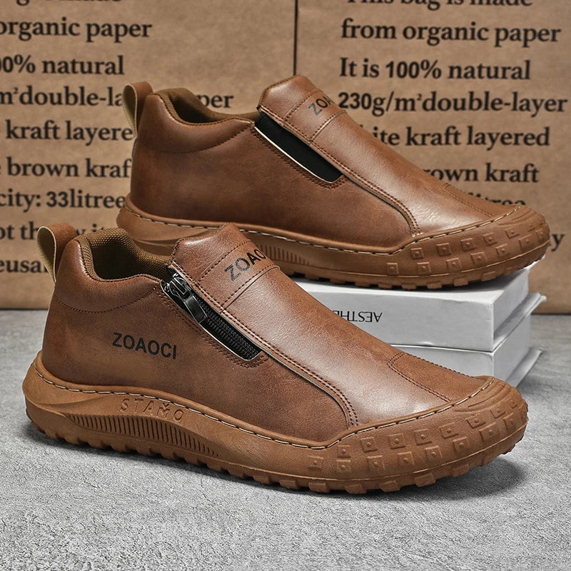 Men's shoes summer new casual sports shoes comfortable wear-resistant flat cargo anti-pressure foot shoes breathable work shoes