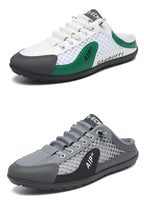 Men's Fashion Soft-soled Half Slippers Men Summer Trendy Bottom Casual Shoes Breathable Slip-on Shoes Sneakers Zapatos De Hombre