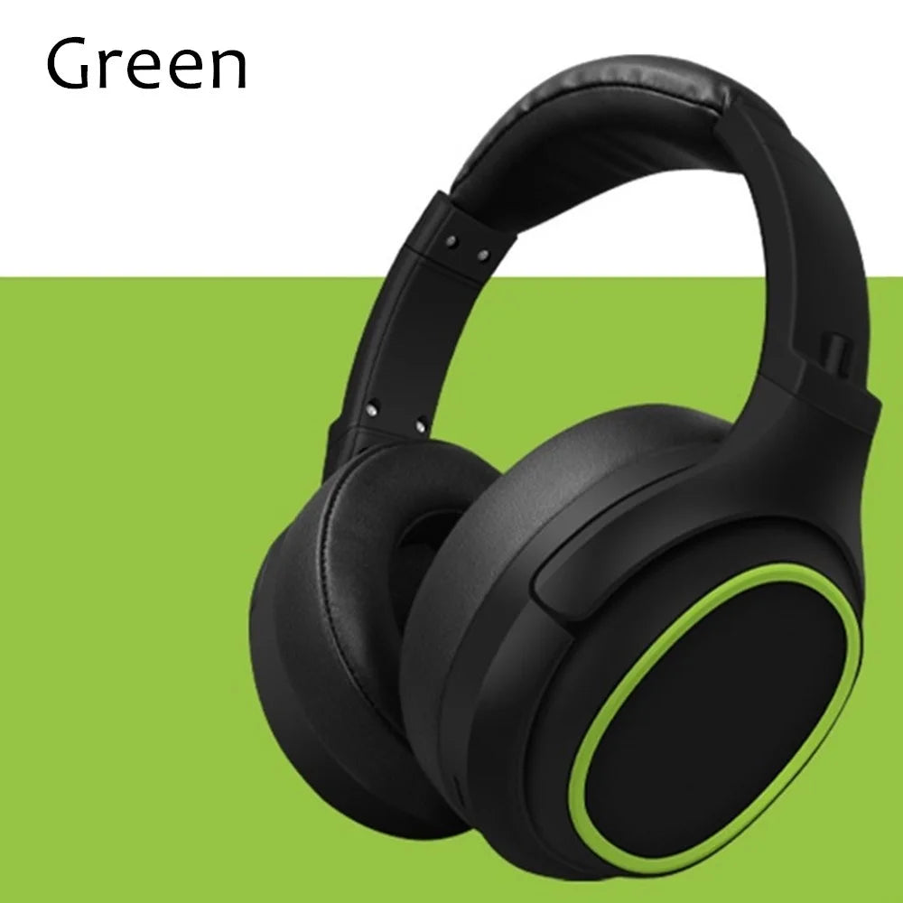 Large Earmuffs Headphones Bluetooth Earphones Wireless Headsets Bass Headset Noise Cancelling With Mic Helmet Support TF-card