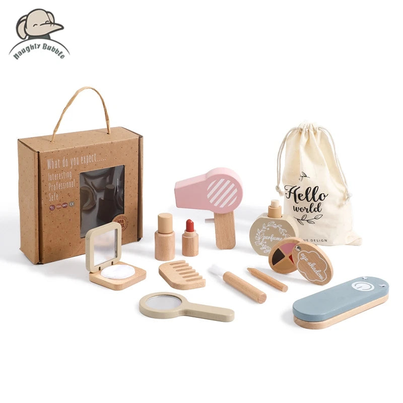 Simulation Cosmetics Set Kids Play House Toys Simulation Make up Lipstick Nail Paint Educational Toys Pretend Makeup Girls Game