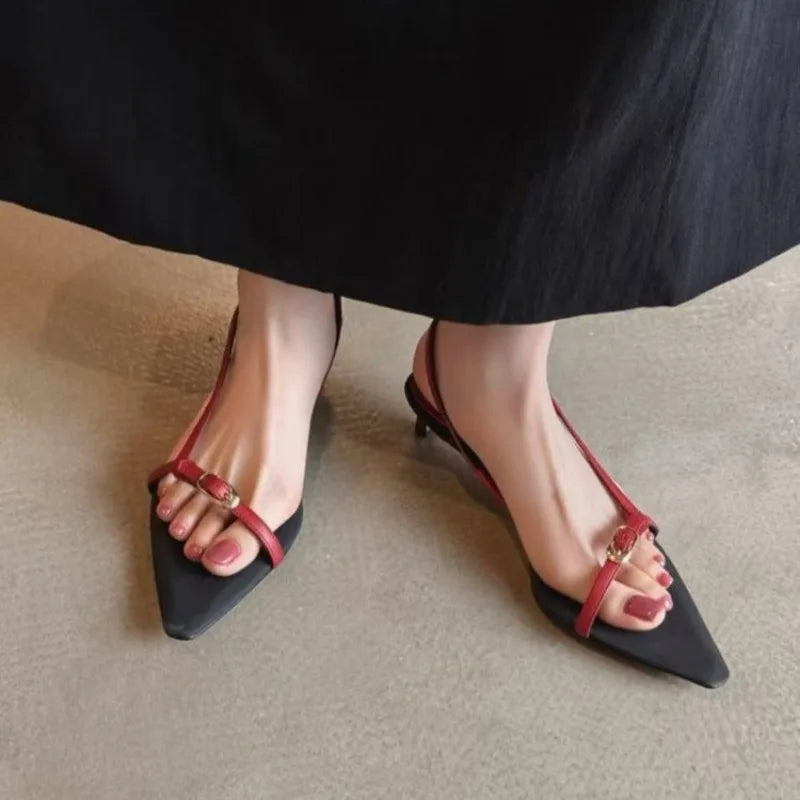 Women's Sandals Are Fashionable and High-end To Wear in Summer, Exquisite 2025 New Style with Skirts and Shoes