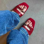 Women Slippers Casual Anti-slip Designer Slippers Comfortable Outdoor Sandals Fashion Elegant Flat Shoes Summer New Slides Women