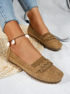 Women Flats Fashion Breathable Women Casual Shoes Slip On Flat Shoes Walking Sneakers Women Shoe Retro Shoes Female Plus Size