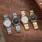 Fashion Couple's Watches Men Women's Business Watch Casual Minimalist Versatile Women Quartz Wristwatches
