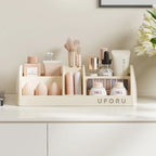 Cosmetics Storage Box Home Advanced Sense Dressing Table Desktop Capacity Multi-functional Skin Care Products Compartment Shelf