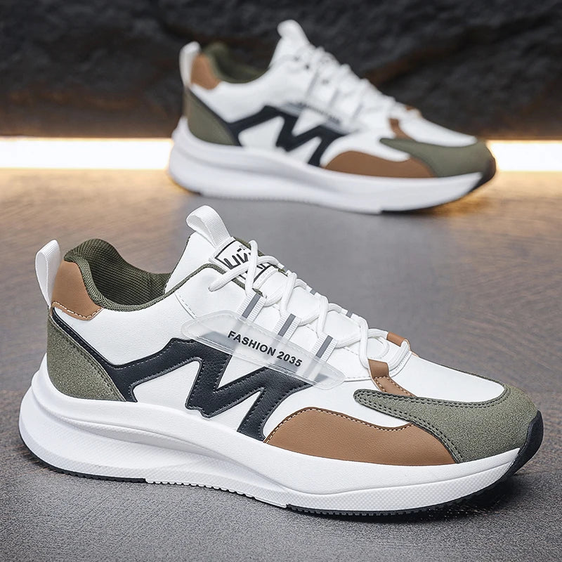 Men's Shoes,Lightweight and Fashionable Sports Shoes with Soft Soles for Casual Wear, Anti-slip and Durable Running Sports Shoes