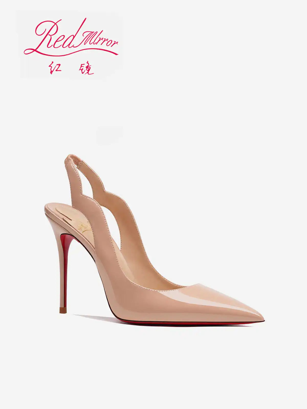 Women heels 2025 New elegant Luxury Brand Pumps woman 2025 High Heels Red Shiny Bottoms sexy Pointed Toe Prom Ladies Shoes Women