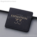 Man Anime Folding Wallet Game Clair Obscur Expedition 33 Wallets Adult Fashion Printed Money Bag Accessories Card Holder Gifts