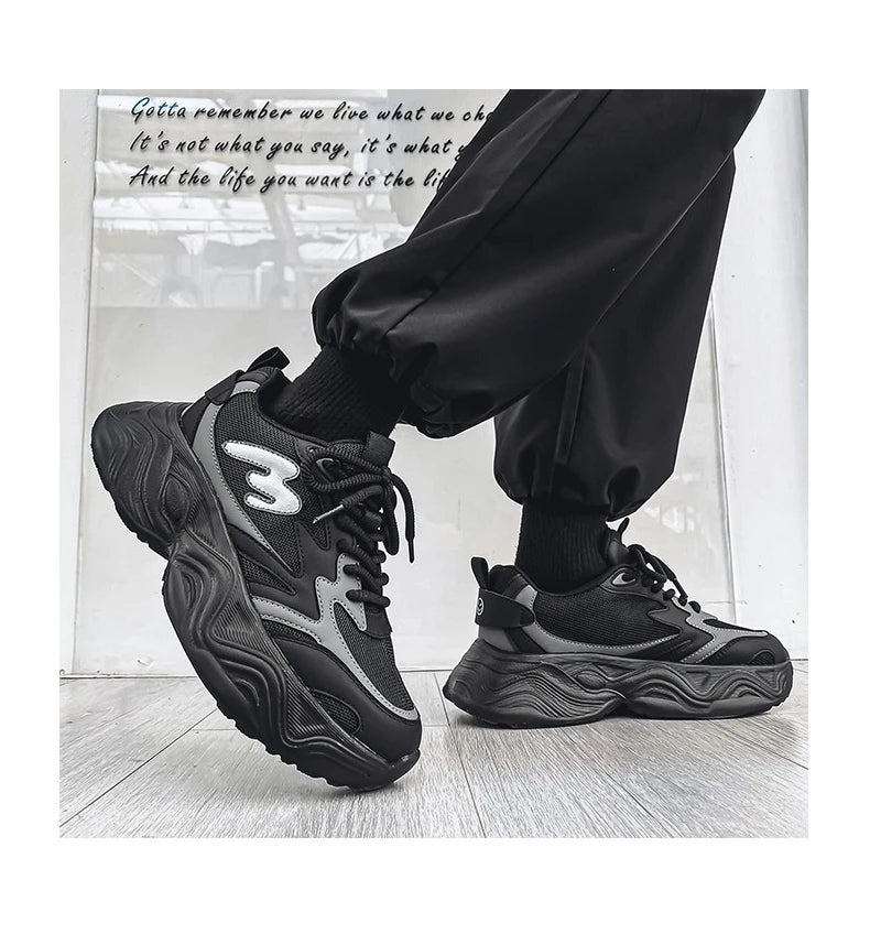 New Men's Shoes Are Trendy Fashionable Comfortable Wear Resistant Anti Slip Casual Shoes Versatile Through The Four Seas