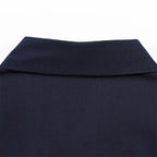 Women's Knot Lace up Double breasted Shirt Spring/Summer New Collection: Irregular Collar Slim Fit Top