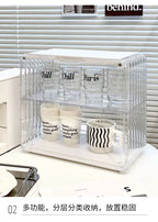 Desktop Cosmetics Acrylic Storage Box Dust-proof Transparent Bedroom Dresser Lipstick Skin Care Products