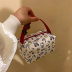 Hello Kitty Cosmetic Bag Large Capacity Travel Makeup Organizer Portable Toiletry Case Lipstick Storage Pouch Cute Cartoon Print