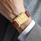 2pcs/Sets Couple Watches Casual Business Watches Analog PU Leather Quartz Wristwatch Ideal for Gifts To Men Watch & Women Watch