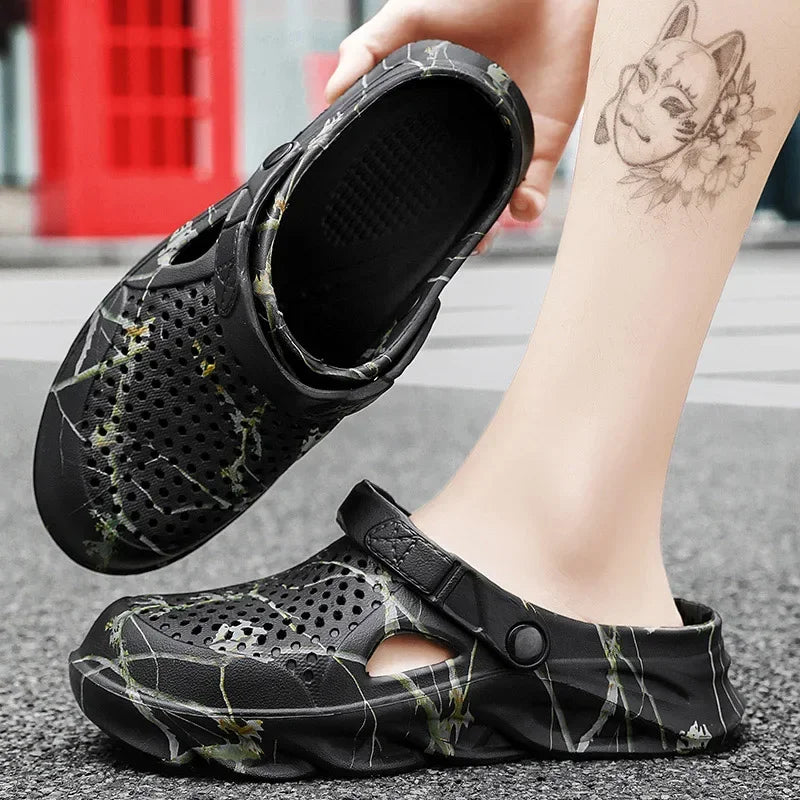 Slippers Mens Summer Shoes Casual Non-slip Wear-resistant Sandal Comfortable High Quality Beach Outdoor Slippers for Men