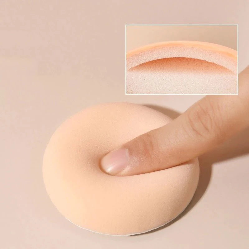 20pcs Soft Thick Powder Puff Powder Liquid Cosmetics Puff Makeup Puffs Wet Dry Use Concealer Foundation Sponge Cushions Tool