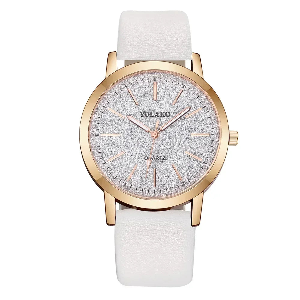 Women Watches Brand Luxury Fashion Ladies Watch Leather Watch Women Female Quartz Wristwatches Montre Femme Reloj Mujer