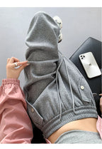 pants for women in autumn 2025 new loose fitting straight tube casual high waist wide leg pants women y2k streetwear Cargo pants