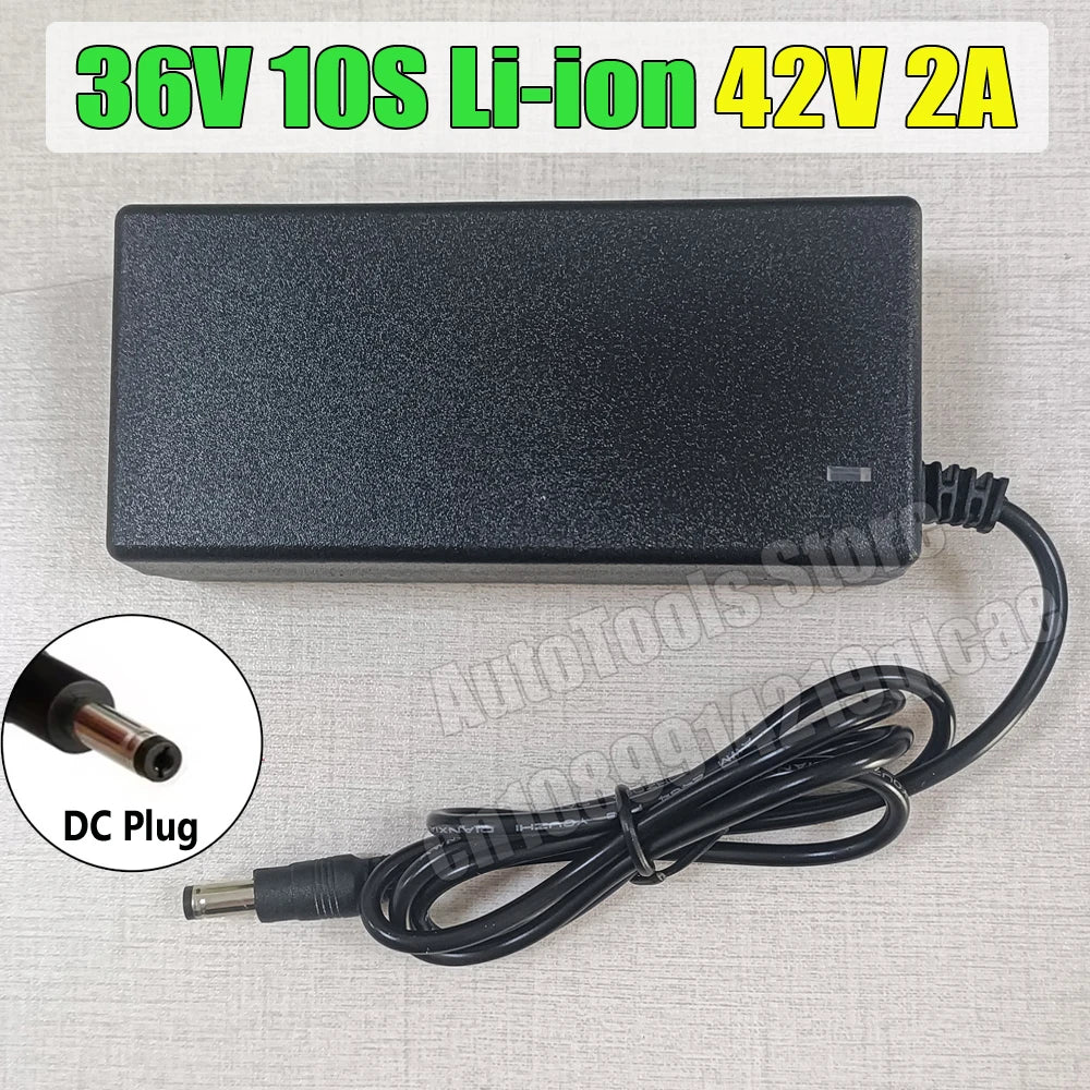 54.6V/42V 2A charger for 48V 36V li-ion Battery Charger DC Plug Adapter Connecters 10S 13S 42V 54.6V Lithium Battery Chargers