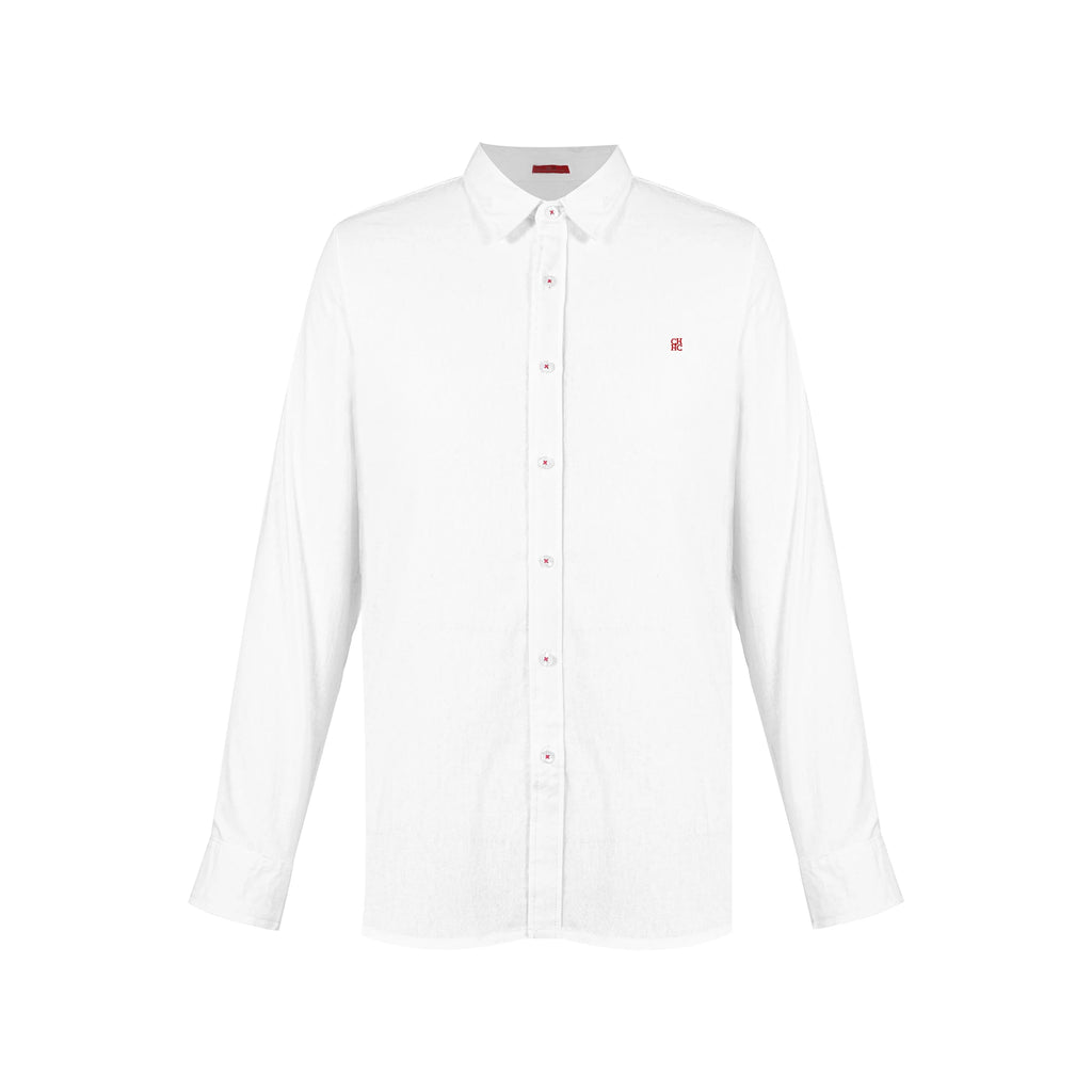 2025 Men's Shirts Leisure Embroidered Letter Plaid Shirts Business Loose Men Shirt Fashion Long Sleeved Tops Csual Men Shirts