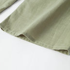 Casual Solid Lace Up Women Blouse Deep V-neck Long Sleeve Loose Female Shirt 2025 Spring Summer New Fashion Sweet Ladies Blouses