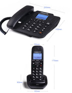 Wireless Telephone 1-4 handstes cordless Answering Machine 2.4G Corded Phone Handset office home hotel Long Range table phone