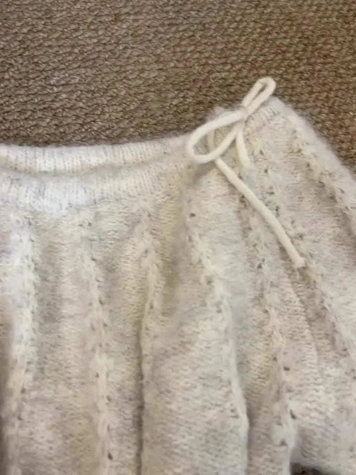 Winter Woman Korean Fashion Cute Pullover Sweet 2000s Sweater Elegant Oversize Knitwears Designer Aesthetic Chic Female Autumn